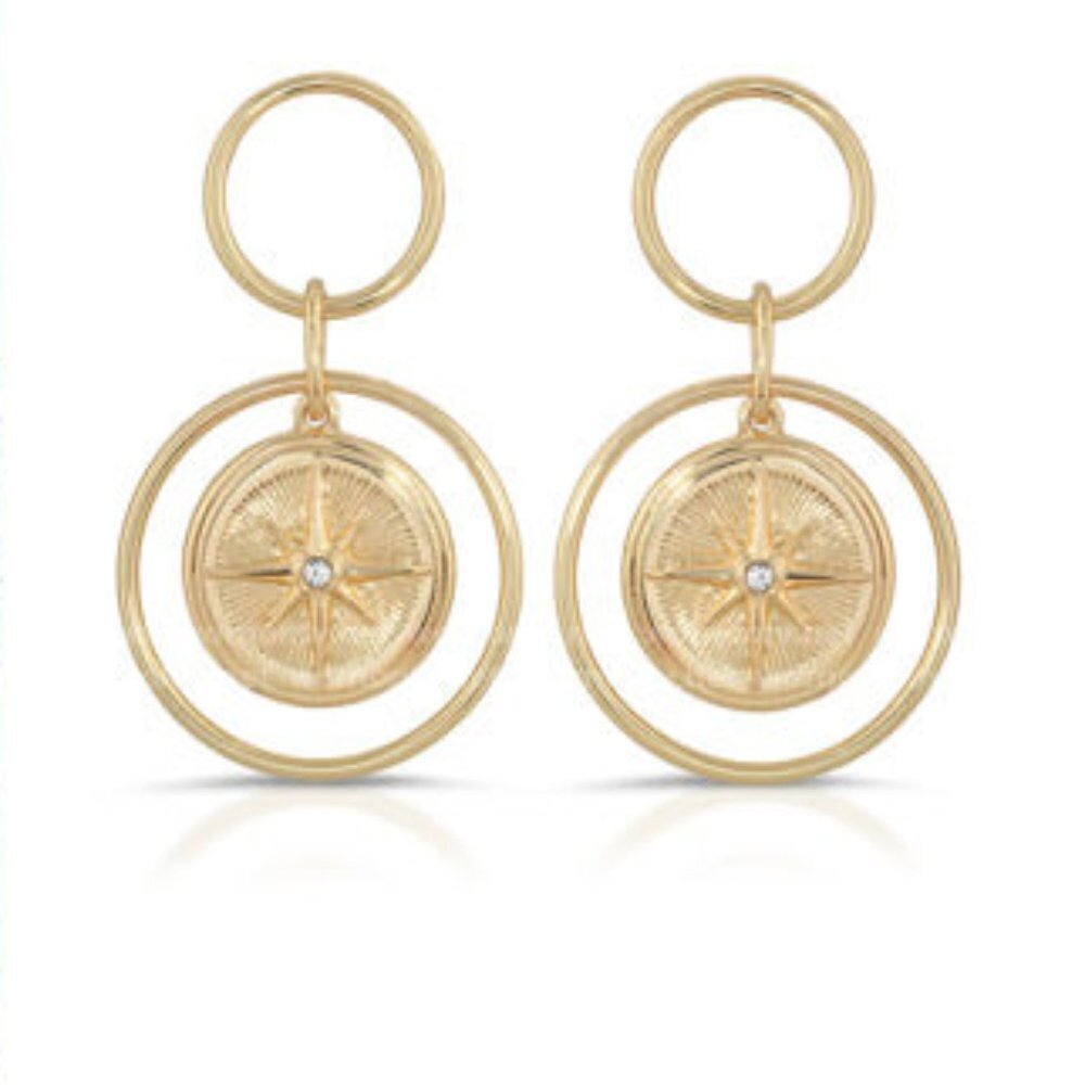 North Star Earring Set by Lulu Dharma NWT